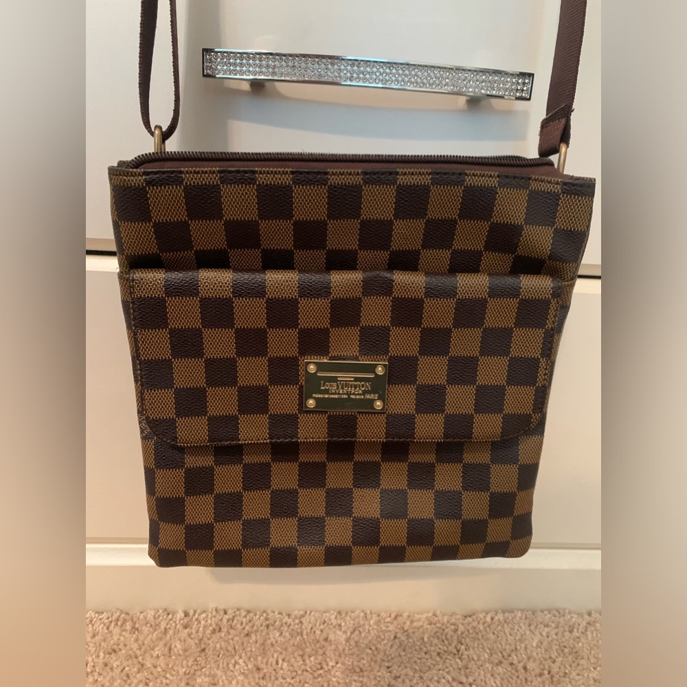 Checkered purse